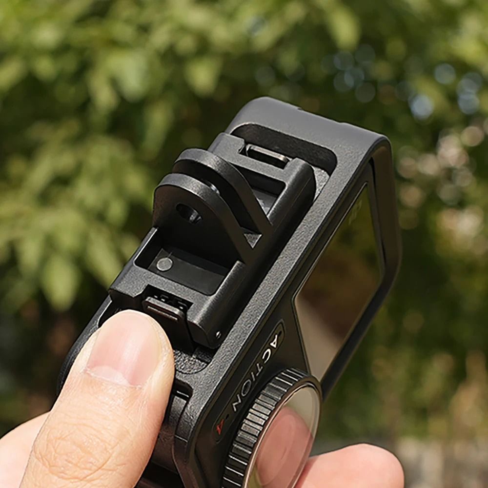 Magnetic TwoClaw 14 Thread Adapter Universal QuickRelease Mount For DJI OSMO Action 5 Pro43 4