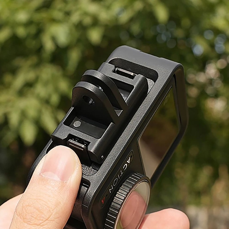Magnetic TwoClaw 14 Thread Adapter Universal QuickRelease Mount For DJI OSMO Action 5 Pro43 4