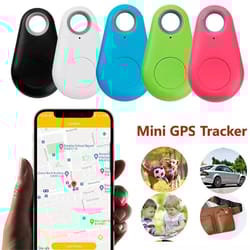mini gps smart anti-loss device – bidirectional bluetooth tracker & keychain locator for keys & phones