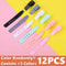 20Piece Portable Silicone Strap Winder Set Reusable Desktop Cord Organizer USB Data Line Wrap Tie 15
