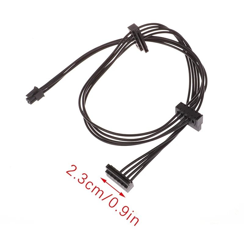 Mini 4 Pin To SATA SSD Power Supply Cable For Lenovo M410 M415 510S 510A B250 Motherboards 5