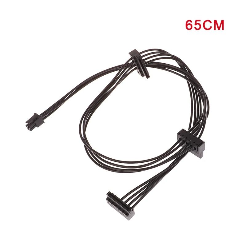 Mini 4 Pin To SATA SSD Power Supply Cable For Lenovo M410 M415 510S 510A B250 Motherboards 8