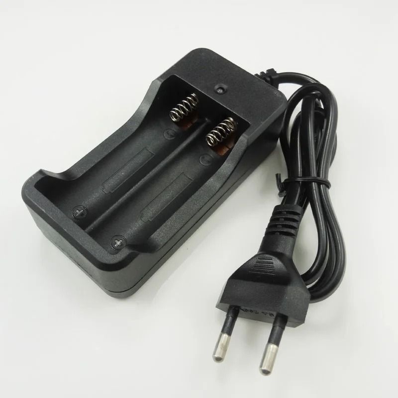 Dual Slot 18650 Battery Smart Fast Charger For 14500 16340 26650 Liion Rechargeable Batteries 5