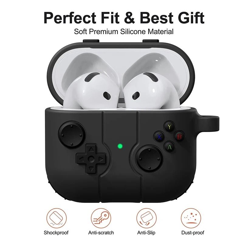 3D Cartoon Game Case For AirPods Pro 1st And 2nd Gen Silicone Earphones Protection Cover 1