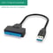 SATA To USB 30 Hard Drive Adapter Cable For 25 Inch HDD And SSD External Data Converter 6