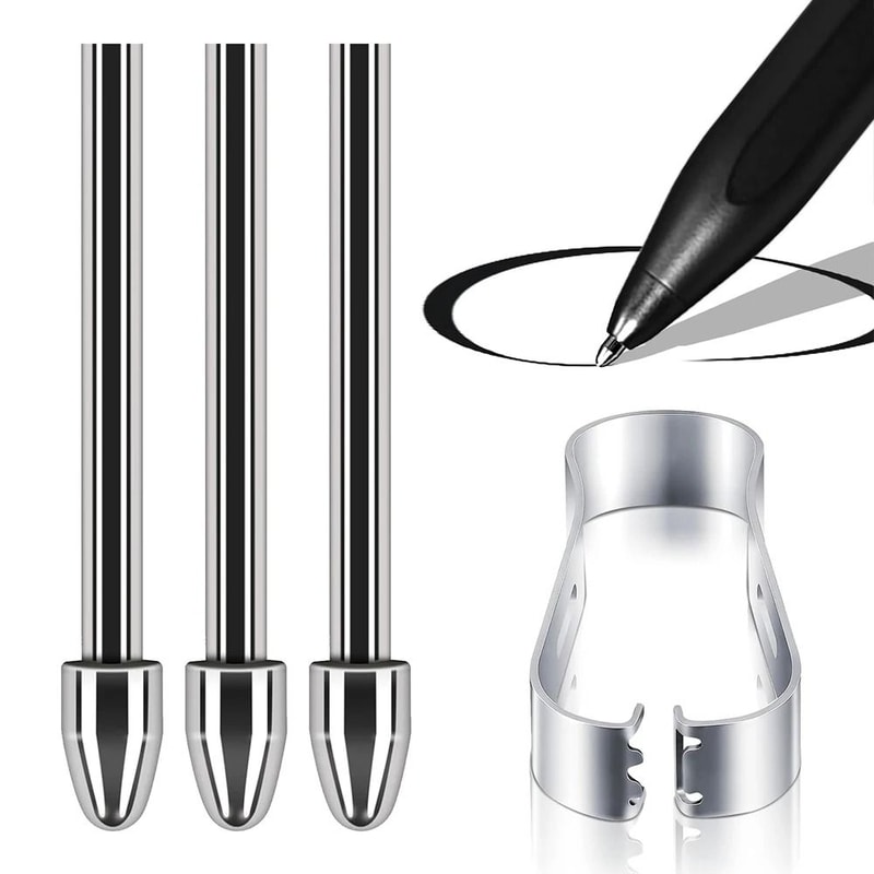 Titanium Alloy Metal Replacement Nibs For Samsung Galaxy S23 S22 S21 Ultra And Tab S9 S8 S7 Series 6
