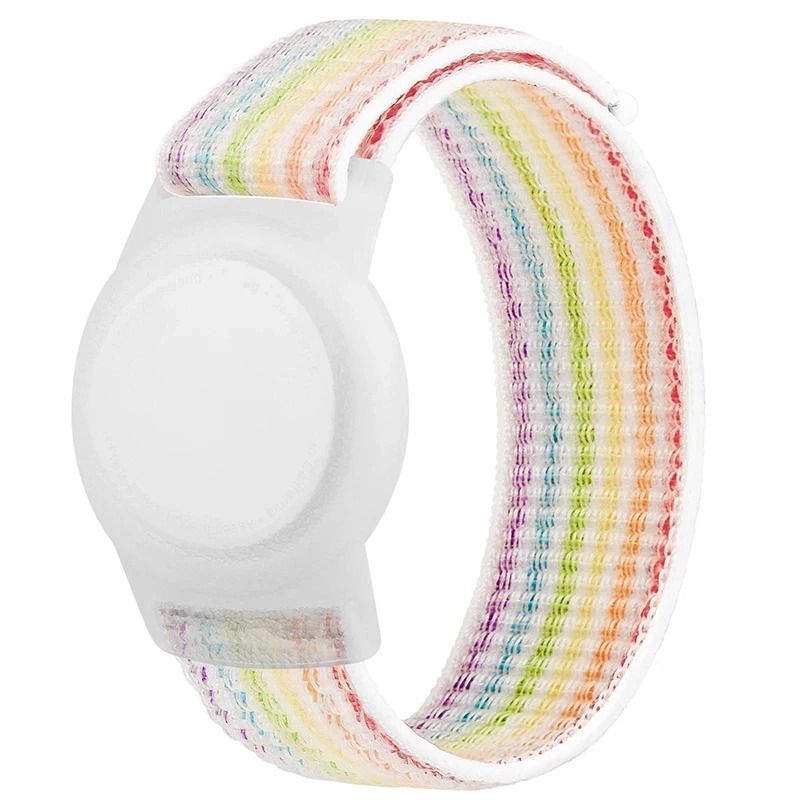 Nylon Bracelet For Apple AirTags Kids Wristband AntiScratch Tracker Holder Watch Strap Accessories 9