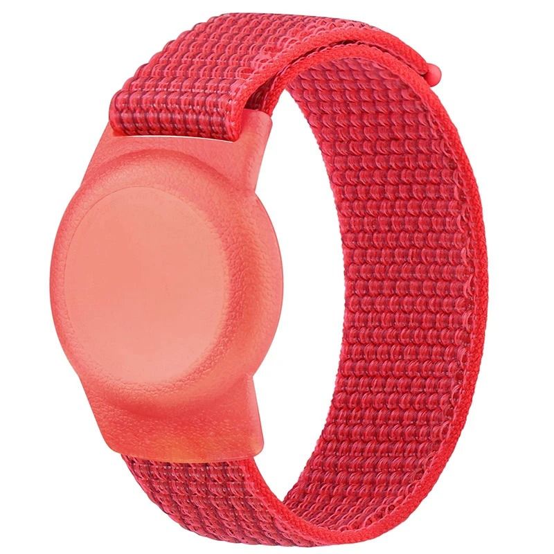 Nylon Bracelet For Apple AirTags Kids Wristband AntiScratch Tracker Holder Watch Strap Accessories 6
