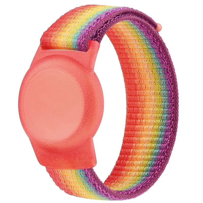 Nylon Bracelet For Apple AirTags Kids Wristband AntiScratch Tracker Holder Watch Strap Accessories 8