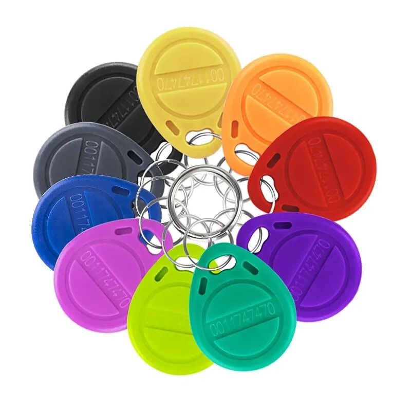 125KHz RFID Proximity ID Keyfobs TK4100 Access Control Tokens For Attendance And Parking Systems 2