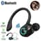 Wireless Bluetooth 50 Earphones HIFI Stereo With HD Mic For Business Car Calls And Mobile Devices 0