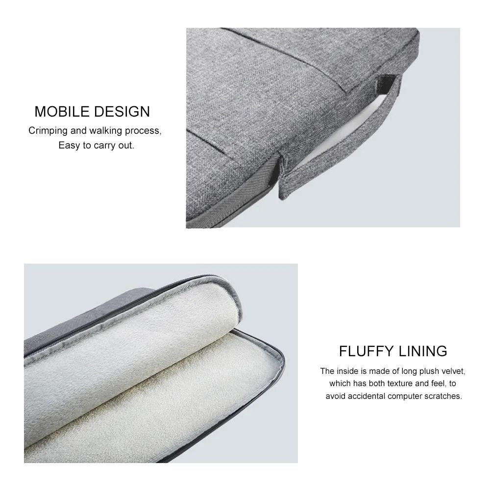 Waterproof Laptop Bag And Protective Notebook Sleeve For MacBook Air Pro And Lenovo Laptops 3