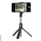Foldable Wireless Selfie Stick Tripod Stand With Bluetooth Remote Extendable Portable Tripod For Ce 1