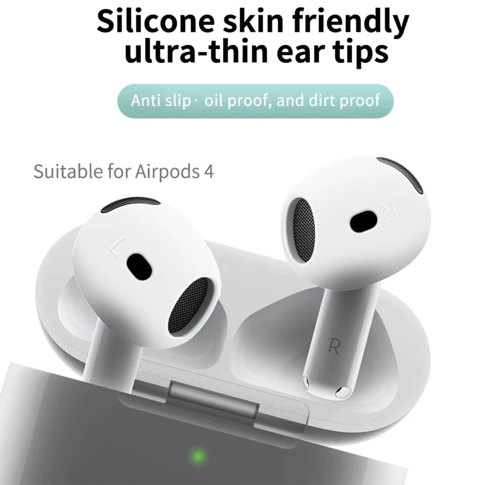 AntiSlip Ear Covers Eartips For Apple AirPods 4 Replacement Ultra Thin Earbuds Cover Earphone Earti 1