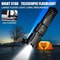 Super Bright Multi Functional USB Rechargeable LED Long Range Tactical Torch Lamp For Outdoor Campi 0