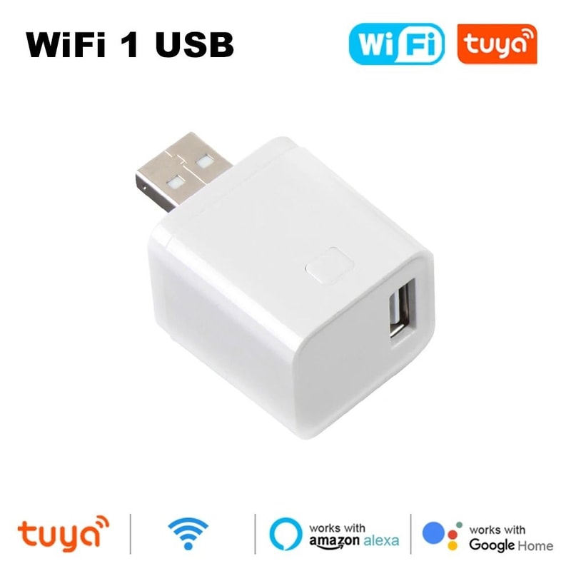 Smart Micro USB Adapter WiFi Zigbee App Remote Control For Google Home Alexa 6