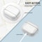 Bling Glitter Clear TPU Earphone Case With Keyring For Apple AirPods Pro 2 1st 2nd 3rd Gen Accessor 3