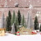 15pcs Mini Artificial Christmas Tree With Wooden Base For Festivals Christmas And Thanksgiving 1