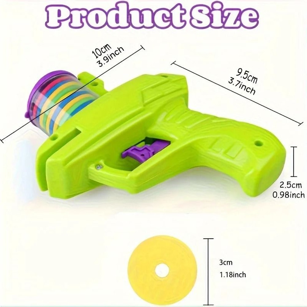 Cat Interactive Toy Transmitter Battery Free Foam Frisbee Launcher For Playing With Kittens And Cat 3