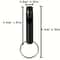 30pcs Colored Emergency Life Guard Whistle With Keychain For Camping Hiking And Outdoor Sports 3