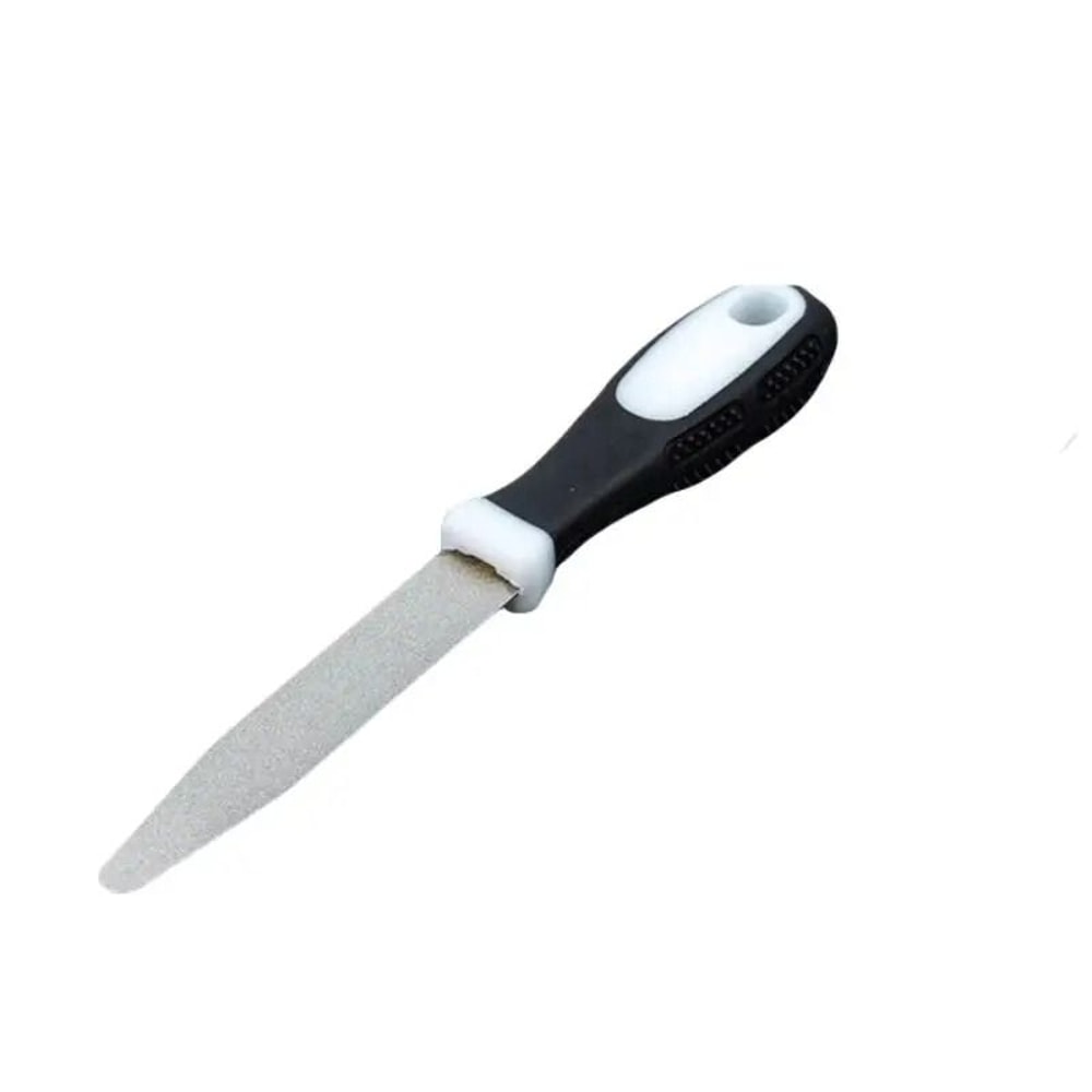 2in1 Diamond Sharpening Stone Durable Steel Structure For Knives Scissors And Gardening Tools 7