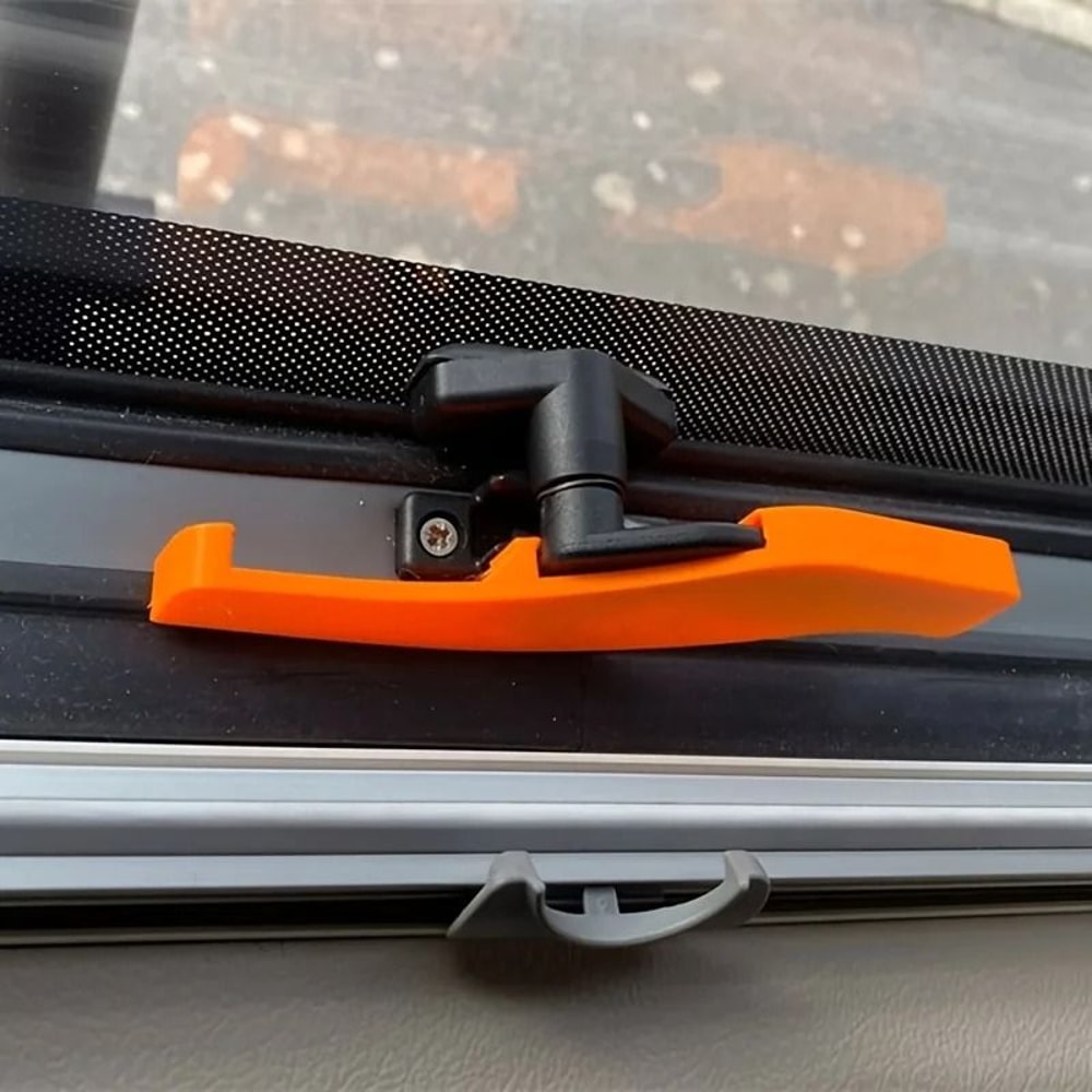 2 RV Window Safety Locks Compatible With PolyPlastic Suitable For Left And Right Side Replacement 1