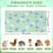 Pet Cage Mat Reusable Washable Bedding For Hamsters Rabbits Guinea Pigs Cats And Reptiles With Fun 2