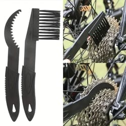cleaning chain brush two piece set mountain bike chain gear cleaning tool riding equipment bike chain cleaning tool