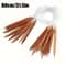 18 Sizes Circular Knitting Needle Set With Smooth Wooden Tip And Transparent Storage Tube 2mm To 10 1