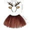 Taming Deer Head With Womens Clothing Accessories Set Christmas Deer Antler Animal Fancy Dress Up S 3