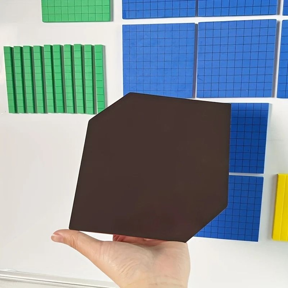 131PCS EVA Foam Magnetic Decimal Teaching Aid Set Bit Value Math Education Tool 0