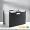 Modern White A4 Foldable Horizontal File Storage Box Expandable Desktop Folder With Multiple Pocket 10