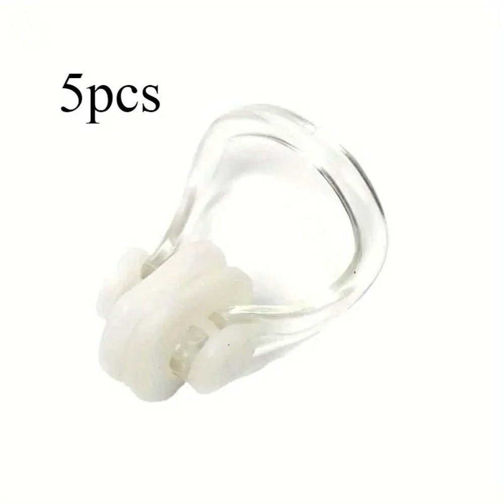 5 Multicolor Silicone Nose Clips Highquality Soft Reusable And Comfortable Fit For Swimming And Div 7