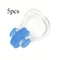 5 Multicolor Silicone Nose Clips Highquality Soft Reusable And Comfortable Fit For Swimming And Div 8