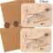 12 Set German Wishing Money Gift Packaging Fun Wooden Envelope For Christmas Birthday Wedding And T 0