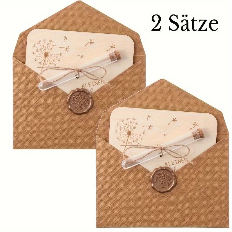 12 Set German Wishing Money Gift Packaging Fun Wooden Envelope For Christmas Birthday Wedding And T 7
