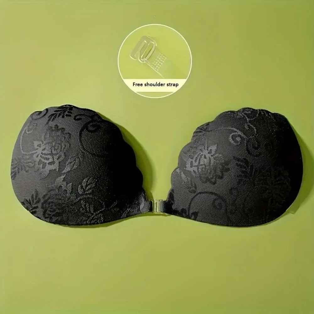 Womens Invisible Soft Elegant Strapless And Seamless PushUp Bra Elegant Support Underwear 7