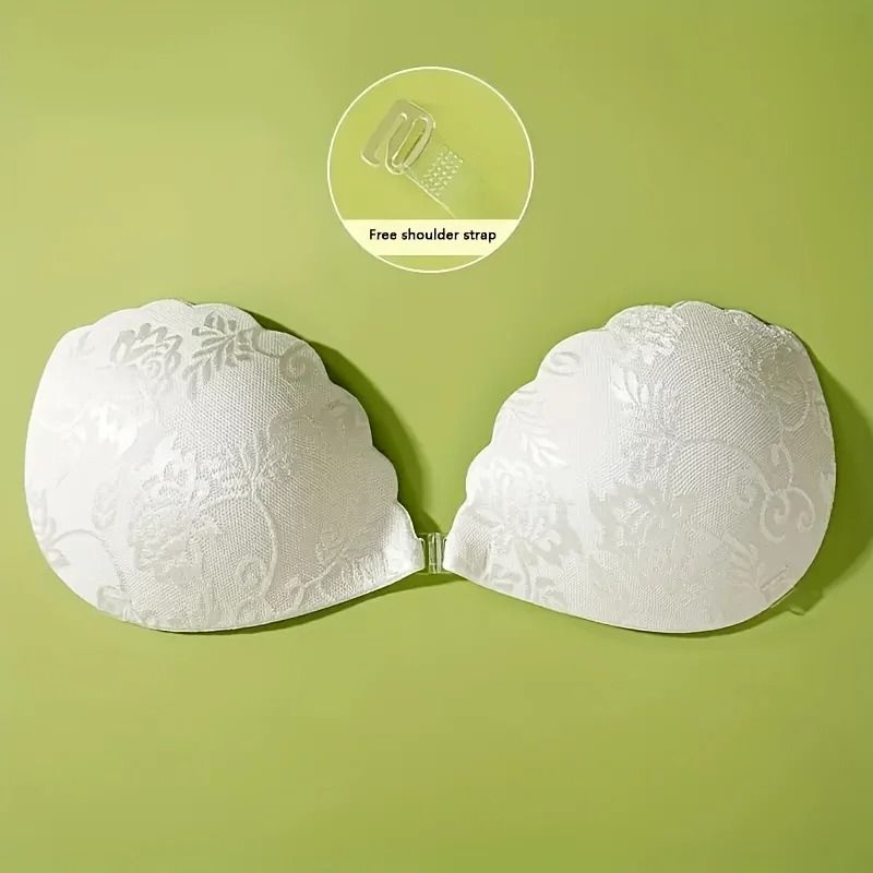 Womens Invisible Soft Elegant Strapless And Seamless PushUp Bra Elegant Support Underwear 8