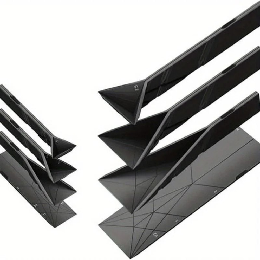 2PCS Magnetic Measuring Cup Set 3in1 Convertible Flat Design MultiSize Folding Kitchen Cooking Tool 5