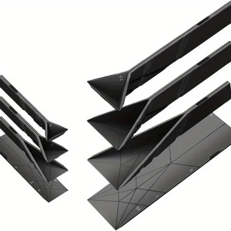 2PCS Magnetic Measuring Cup Set 3in1 Convertible Flat Design MultiSize Folding Kitchen Cooking Tool 5