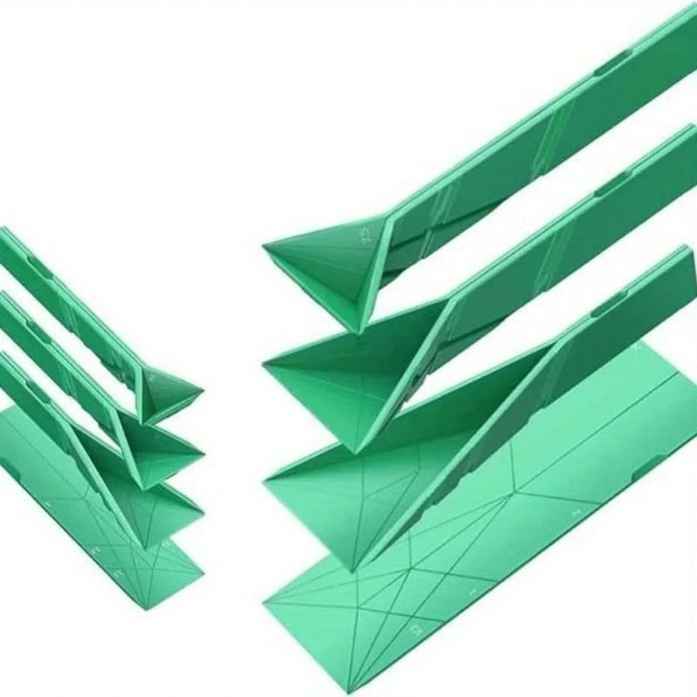 2PCS Magnetic Measuring Cup Set 3in1 Convertible Flat Design MultiSize Folding Kitchen Cooking Tool 6