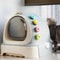 4 Pcs Pet Litter Box Deodorizing Donut Air Freshener Odor Eliminator For Cat Litter Boxes 1