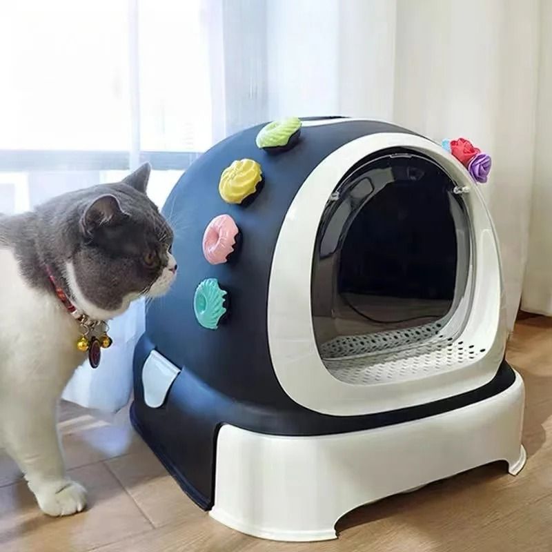 4 Pcs Pet Litter Box Deodorizing Donut Air Freshener Odor Eliminator For Cat Litter Boxes 2