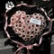 Heart Shaped Flower Tray Set Multifunctional Plastic Frame For Valentines Day Mothers Day And Weddi 4