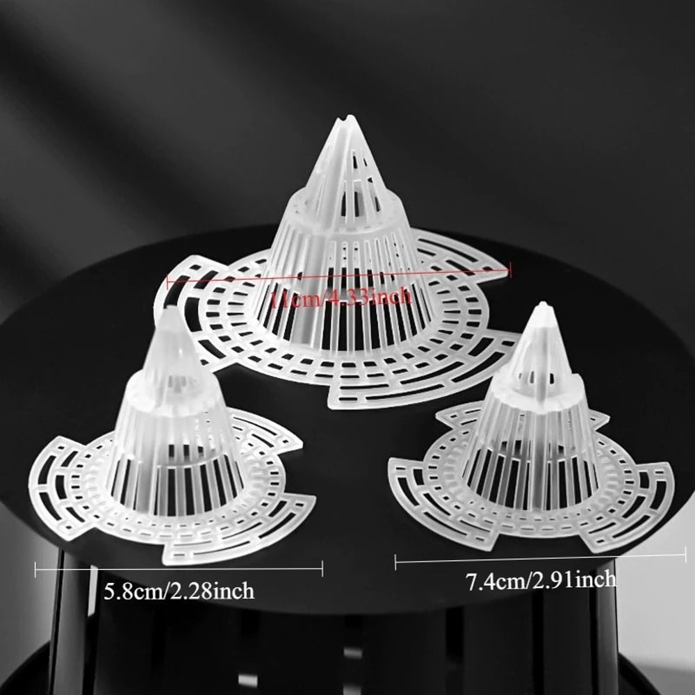 10PCS Pot Bottom Filter Mesh Keep Plant Roots Healthy And Protected For Indoor And Outdoor Gardenin 2