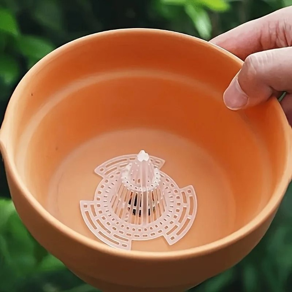 10PCS Pot Bottom Filter Mesh Keep Plant Roots Healthy And Protected For Indoor And Outdoor Gardenin 3