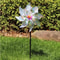 Solar Reflective Laser Windmill Bird Drive Rainbow Gradient Spinner For Gardens Terraces Balconies 9