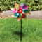 Solar Reflective Laser Windmill Bird Drive Rainbow Gradient Spinner For Gardens Terraces Balconies 8
