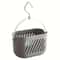 Durable Hanging Storage Basket Shower Organizer With Hooks For Bathroom And Kitchen Cleaning 9