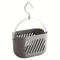 Durable Hanging Storage Basket Shower Organizer With Hooks For Bathroom And Kitchen Cleaning 9